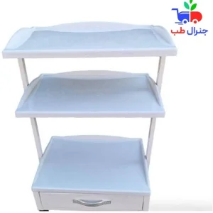 ترولی پزشکی یک کشو سه طبقه